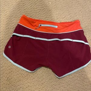 Lululemon running shorts
